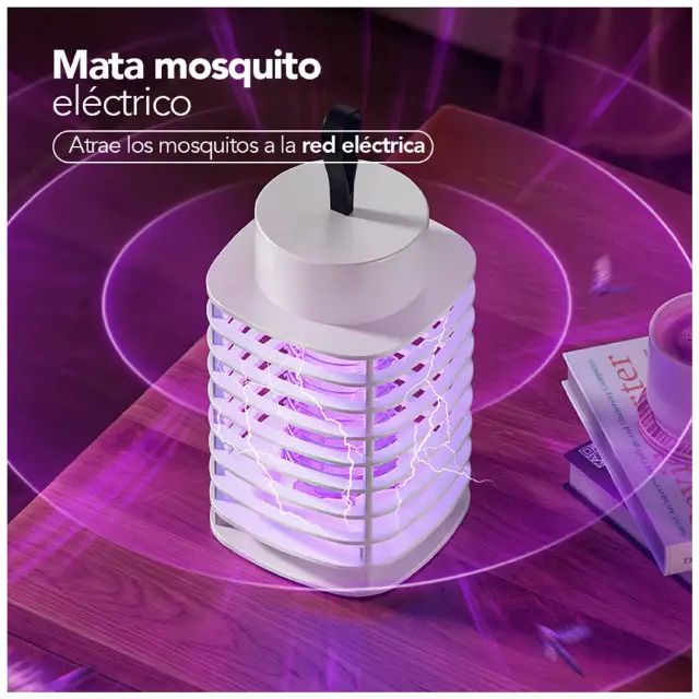 Lámpara Mata Mosquitos Insectocutor Eléctrico - imagen 2