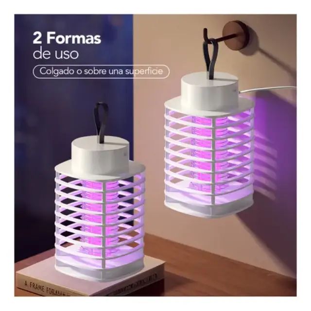 Lámpara Mata Mosquitos Insectocutor Eléctrico - imagen 3