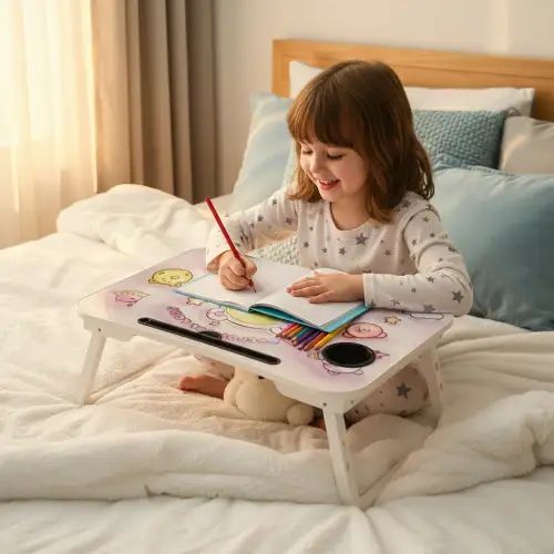 Desayunador Mesa Plegable Infantil Con Varios Diseños - imagen 2