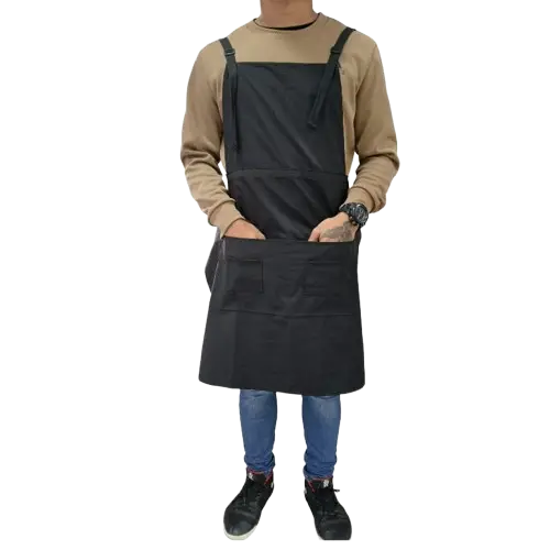 DELANTAL CON BOLSILLO PARA PELUQUERÍA