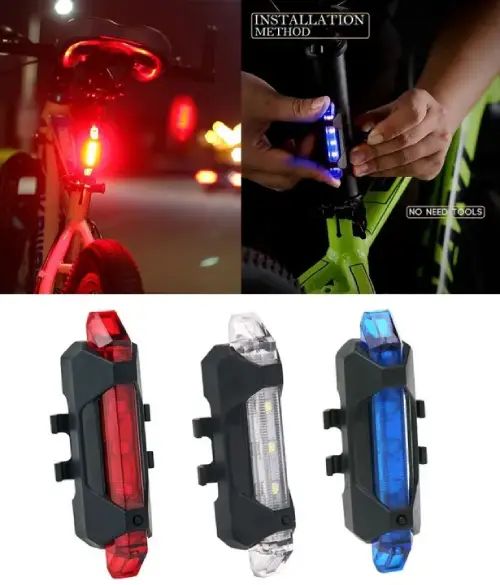 LUZ LED PARA BICICLETA USB - imagen 2