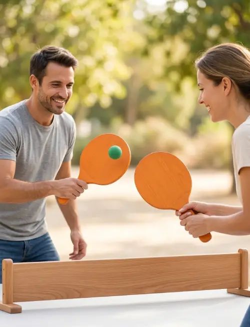 JUEGO PALETA CON PELOTA INDUSTRIA NACIONAL - imagen 2