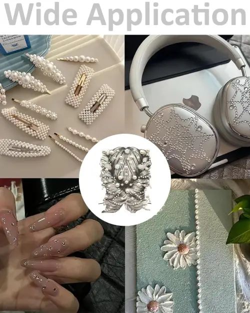PIEDRITAS AUTOADHESIVAS PARA PELO MODELOS SURTIDOS - imagen 3