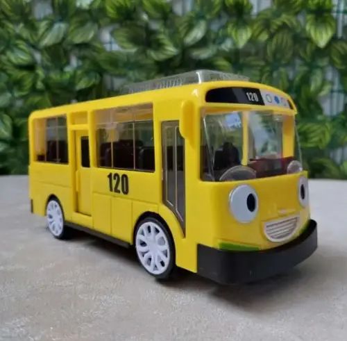 AUTOBÚS INFANTIL MOVIMIENTO Y LUCES 21x9x10cm - imagen 2