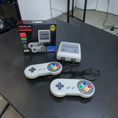 Consola Retro 620 Juegos 8 Bits 2 Joysticks AV Plug & Play - imagen 2