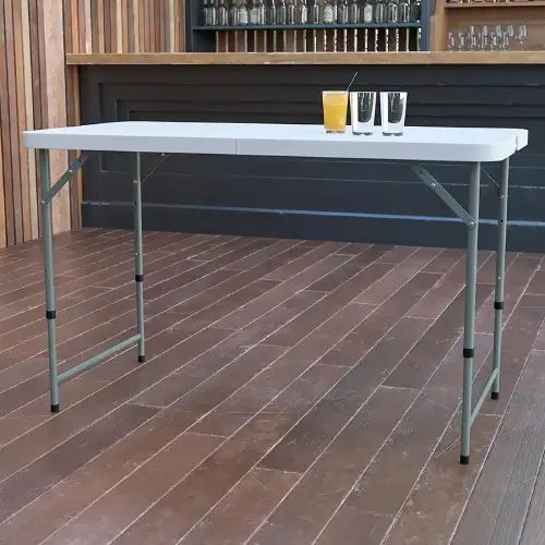 MESA PLEGABLE 60x40x26cm PLEGADA 43x34x6cm ALEACIÓN ALUMINIO+ABS - imagen 4