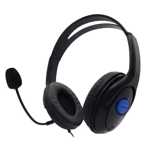 AURICULAR AJUSTABLE GAMER C/CABLE 1.2mts PARA PS4 - imagen 1