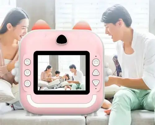 CÁMARA DIGITAL INSTANTÁNEA PARA NIÑOS 2.4" Micro SD 32GB VGA/30fps/0.3mp/JPG 1800mAh 10.5x10x4.5cm - imagen 3