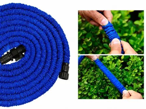 Manguera flexible 15mts con extensión hasta 3 veces su tamaño - imagen 2