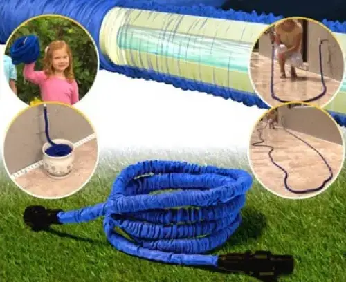 Manguera flexible 15mts con extensión hasta 3 veces su tamaño - imagen 3