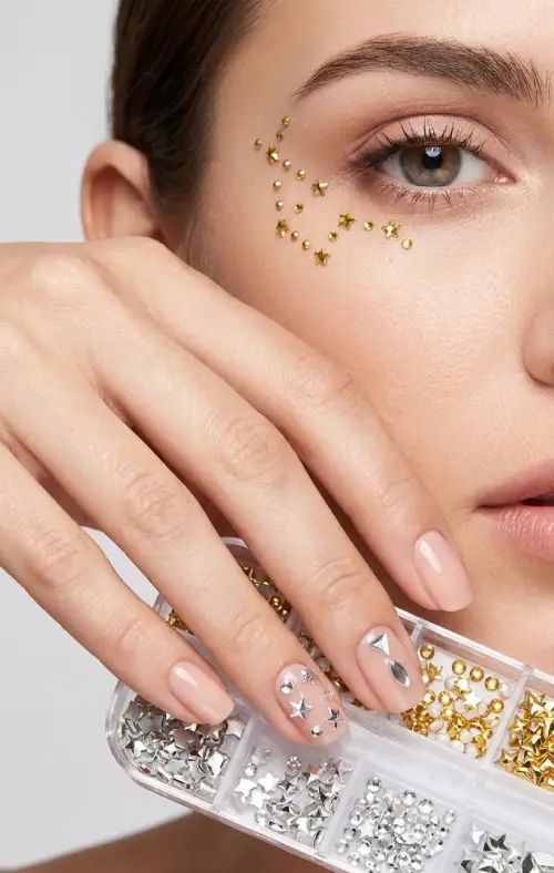 BLÍSTER PEQUEÑO DECORACIÓN PARA UÑAS O MAQUILLAJE - imagen 2