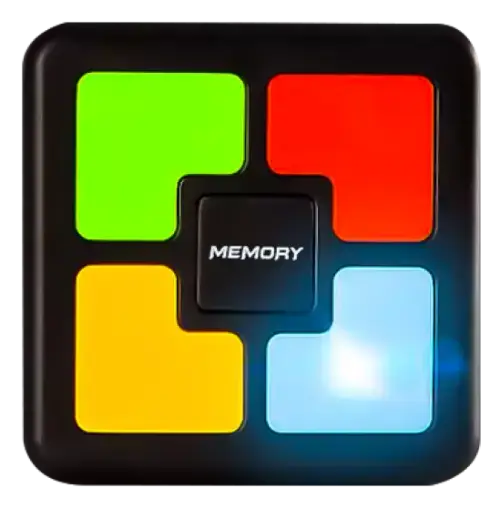 MEMORY GAME LUCES LED Y SONIDOS 6x6x2.5cm - imagen 1