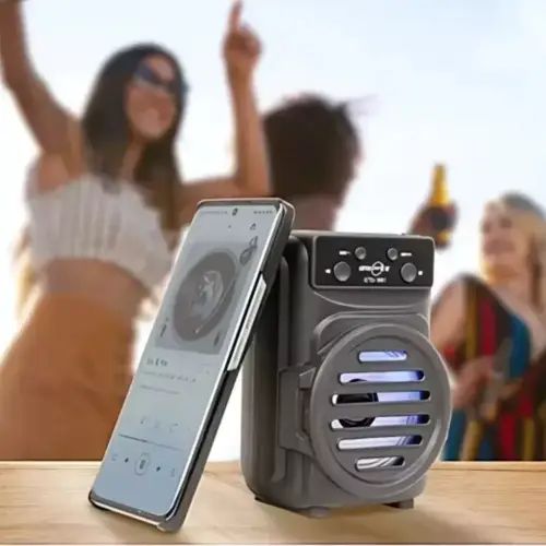 Parlante Bluetooth GTS-1961 5W Recargable FM y USB 15CM - imagen 2