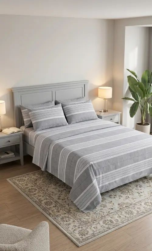 Set Sábanas Twin GOLDSUN 3800 Hilos 2 Plazas - imagen 3