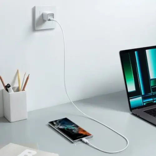 CABLE TREQA USB - MICRO USB DATOS Y CARGA 1MT ABS 3.0A/5V - imagen 3