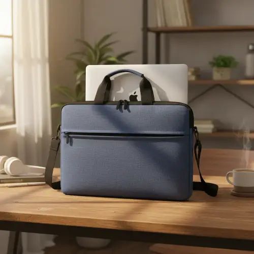 FUNDA/PORTAFOLIO PARA LAPTOP/NOTEBOOK IMPERMEABLE 15.6'' 40x30cm - imagen 3