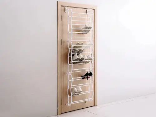 ORGANIZADOR/ZAPATERA COLGANTE DE PUERTA ABS y metal 183x50x20cm - imagen 2