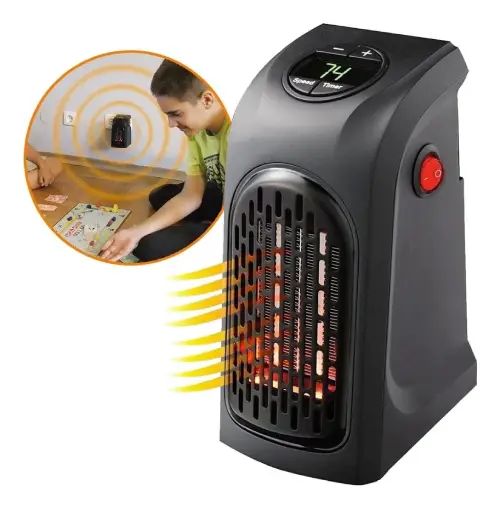 Mini Calefactor Eléctrico 400W 220V - imagen 4