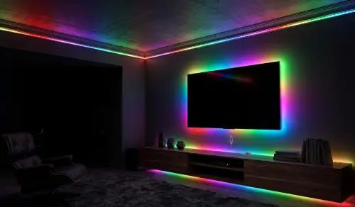 TIRA LED RGB USB c/CONTROL REMOTO Y APP 5M 5V - imagen 2