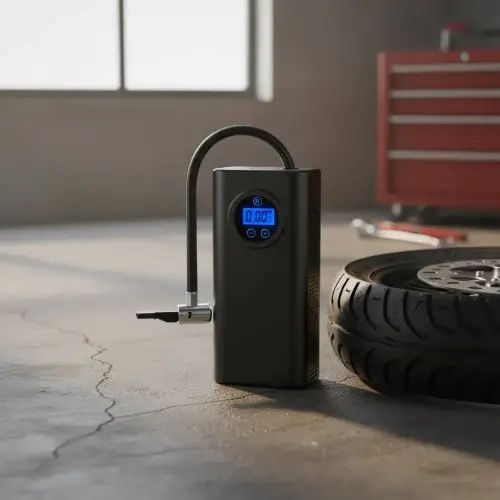 INFLADOR DE RUEDAS PORTÁTIL CON PUNTEROS - imagen 4