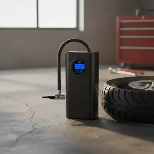INFLADOR DE RUEDAS PORTÁTIL CON PUNTEROS - imagen 4