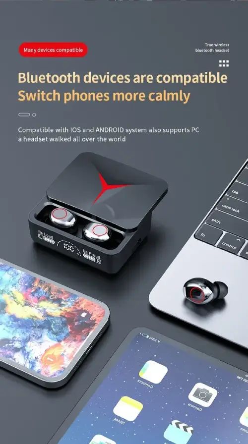 Auriculares Inalámbricos Con Bluetooth 5.3 Y Powerbank - imagen 3