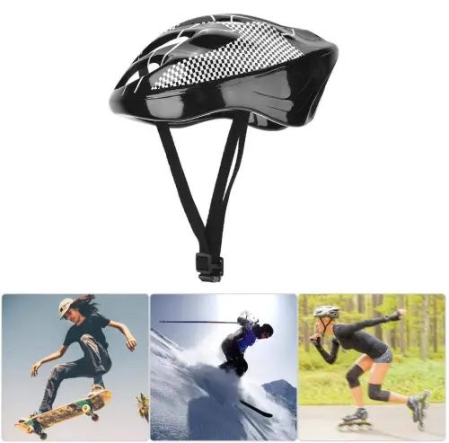 CASCO DE PROTECCIÓN ADULTO ABS+EPS GRIS O NEGRO - imagen 2