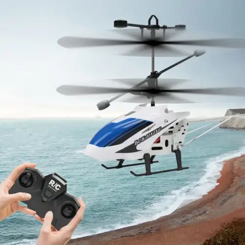 HELICÓPTERO A CONTROL REMOTO 360° 34x7x15cm - imagen 2