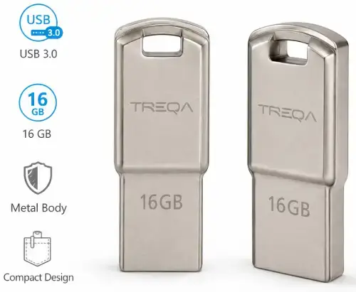 PENDRIVE METÁLICO TREQA USB 3.0 16GB - imagen 4