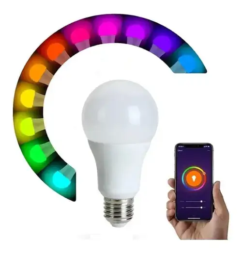 Bombita de luz LED RGB Smart Bluetooth de 9W - imagen principal