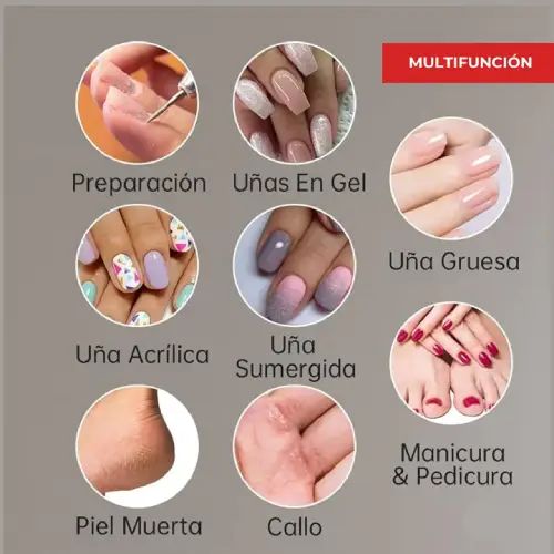 TORNO PARA UÑAS INALÁMBRICO 40000RPM - imagen 3