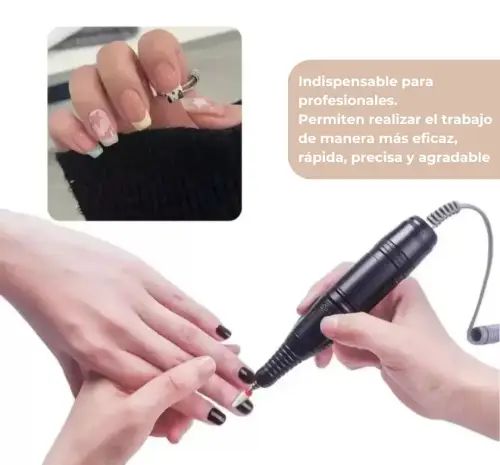 TORNO PARA UÑAS INALÁMBRICO 40000RPM - imagen 2