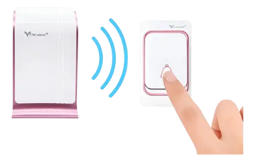 Timbre Inalámbrico 220V hasta 100 metros 3 Niveles de Volumen - imagen 2