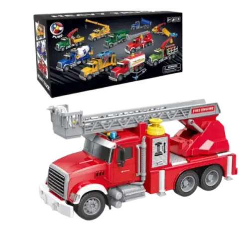 Juguete Camión Bombero Niño Luces Y Música - imagen 2