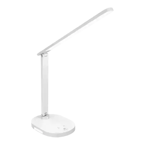 LÁMPARA DE ESCRITORIO LED PLEGABLE RECARGABLE 3 NIVELES 2000mAh 9W 67cm - imagen principal