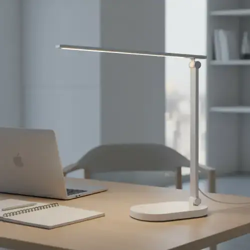LÁMPARA DE ESCRITORIO LED PLEGABLE RECARGABLE 3 NIVELES 2000mAh 9W 67cm - imagen 2