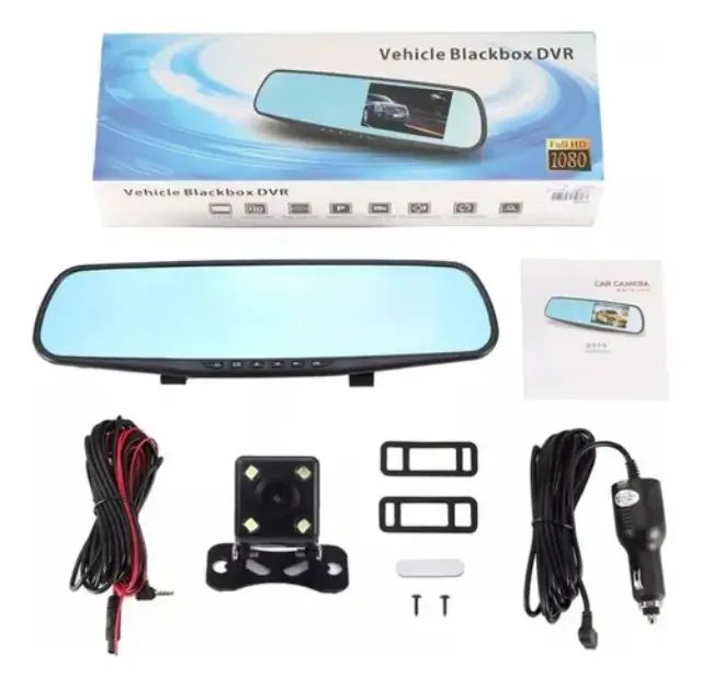 Retrovisor DVR Con Cámara de Alta Definición - imagen 2