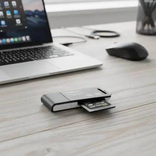 LECTOR DE TARJETAS TREQA MICRO SD Y SD ABS 5.5x2cm - imagen 3