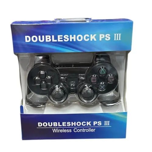 Joystick PS3 con vibración dual diseño ergonómico batería recargable - imagen 2