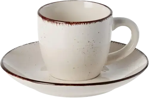 Set Elegante Taza con Plato - imagen principal