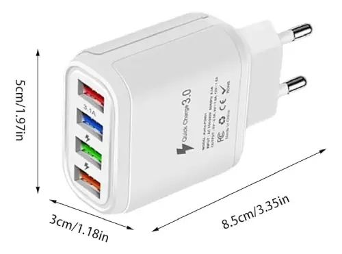 Ficha Rápida con 4 entradas USB - imagen 2