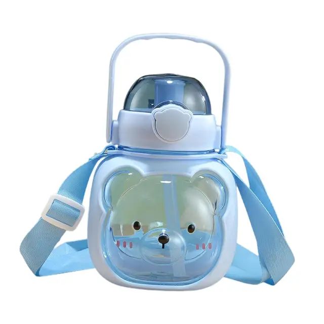 Termo Infantil de Osito con Correa 900ml