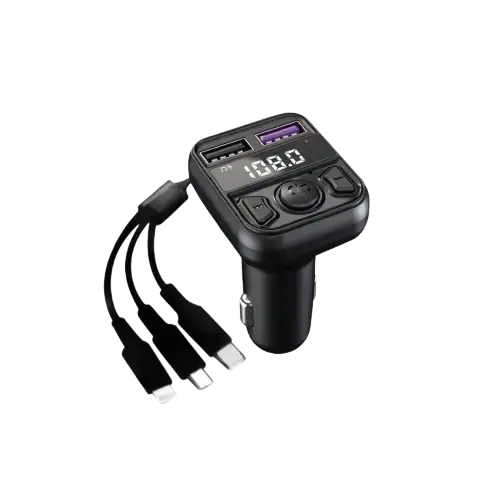 CARGADOR RECEPTOR/TRANSMISOR DE BLUETOOTH TREQA - imagen principal