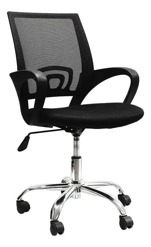 Silla Escritorio Ejecutiva Blanca Y Negra Excelente Calidad Material del tapizado Malla - imagen 2