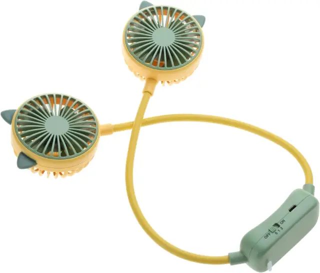 Mini Ventilador De Cuello Colgante Portátil Recargable USB