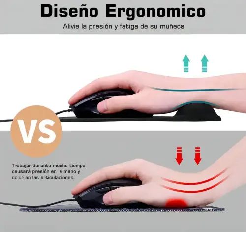MOUSEPAD 2 COLORES 23x19cm - imagen 3