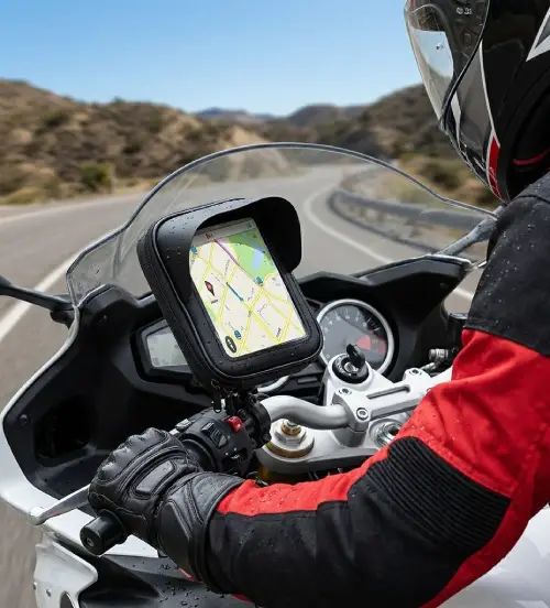 Soporte Moto/Bici impermeable 360° para celular - imagen 2