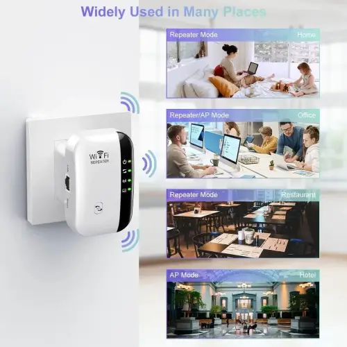 REPETIDOR WI-FI INALÁMBRICO MÁXIMA SEGURIDAD WLAN 2.4Ghz - imagen 2