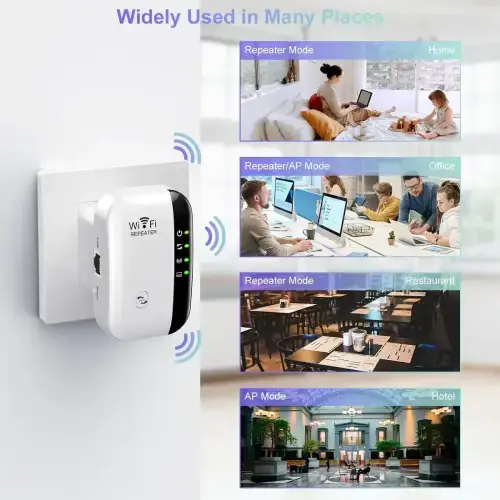 REPETIDOR WI-FI INALÁMBRICO MÁXIMA SEGURIDAD WLAN 2.4Ghz - imagen 2