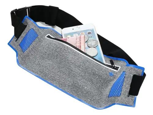 RIÑONERA DEPORTIVA PARA CELULARES IMPERMEABLE AJUSTABLE 23x13cm - imagen 4